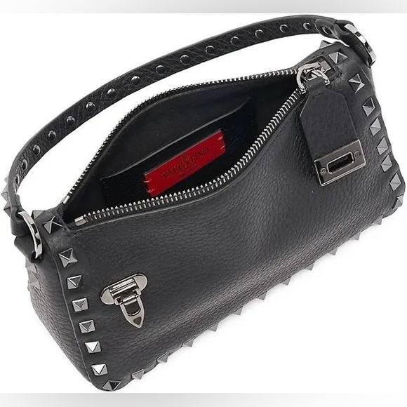 VALENTINO ROCKSTUD cross body bag lether - Picture 5 of 12